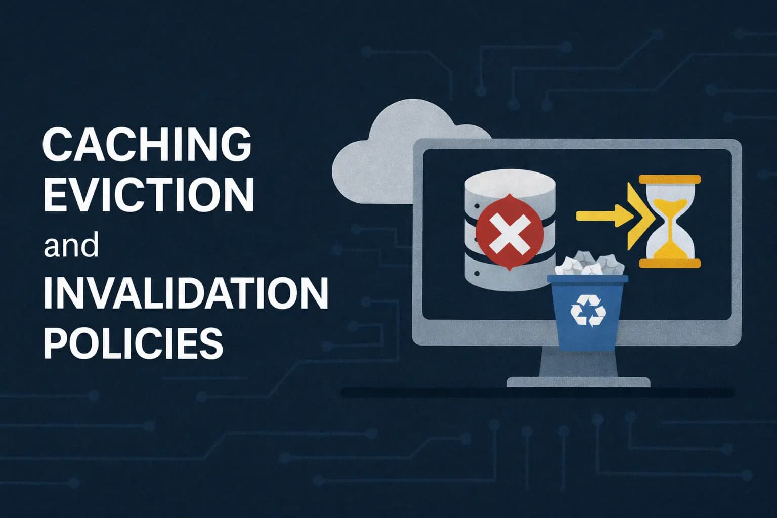 Caching Eviction and Invalidation Policies