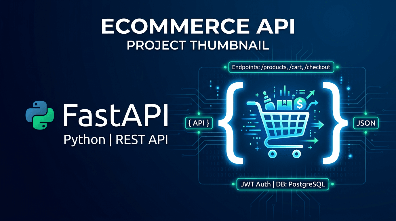 FastAPI Ecommerce REST API
