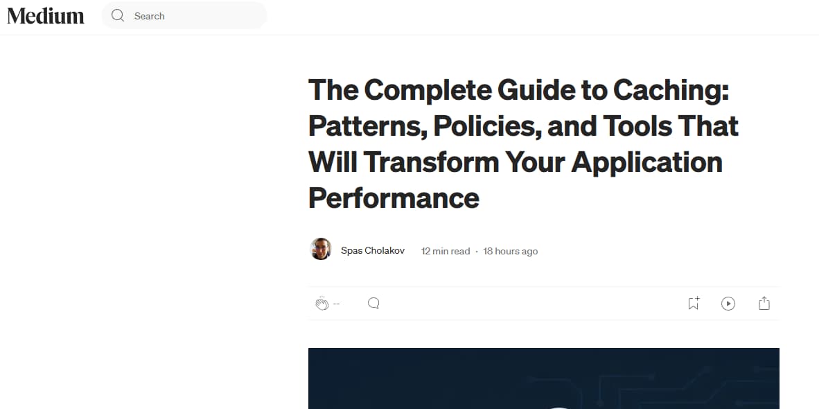 Latest Article on Medium (World-wide publishing platform for articles and stories, used by millions)